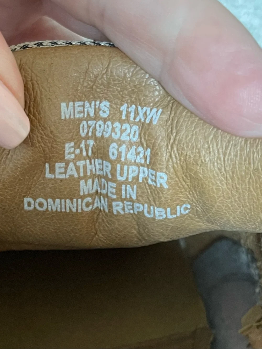 Sperry Top Sider Men's Billfish 3-Eye Tan Leather Boat Outdoor Shoes Size 11XW